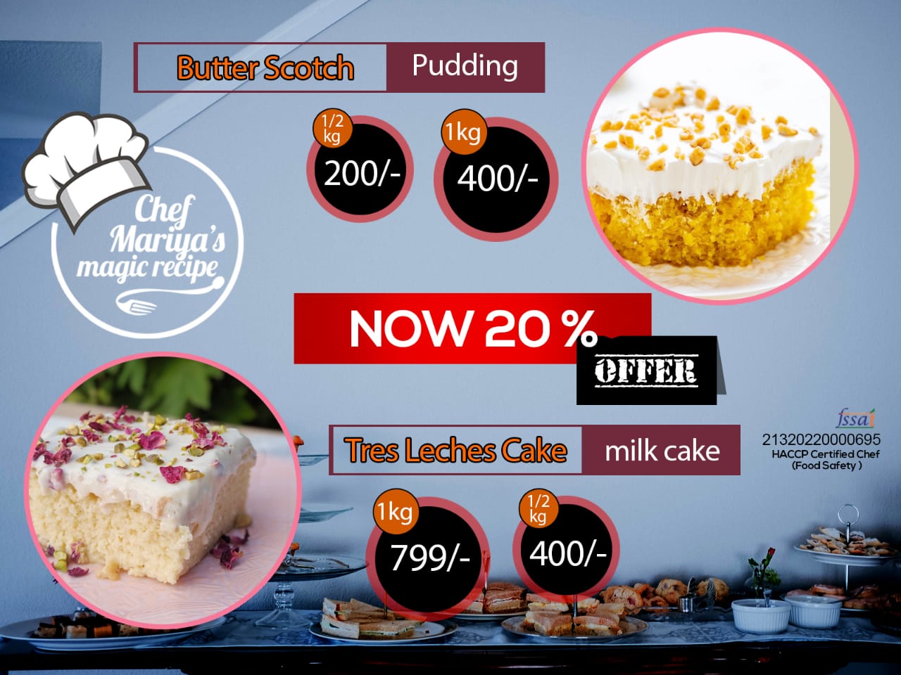 CHEF MARIYA'S MAGIC RECIPIE